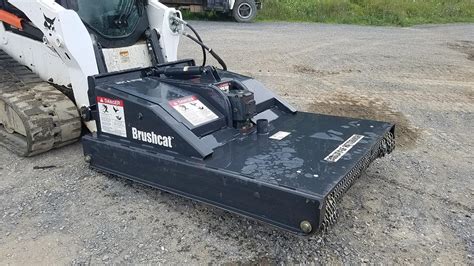 used skid steer brush mower for sale|bobcat brushcat 60 for sale.